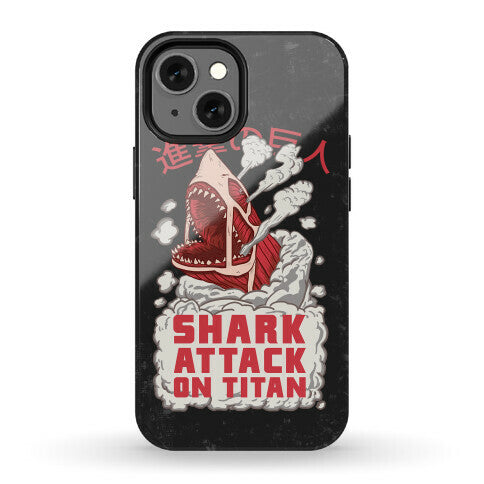 Shark Attack On Titan Phone Case